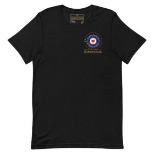Hermetic Wear Signature Classic Tee – Foundation Circle Color Upper Left Chest Logo